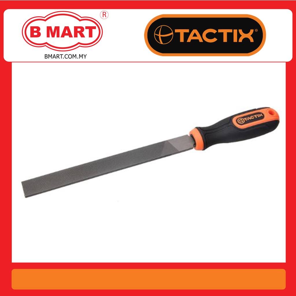 TACTIX 300001 FILE STEEL 200MM (8IN) FLAT | Shopee Malaysia