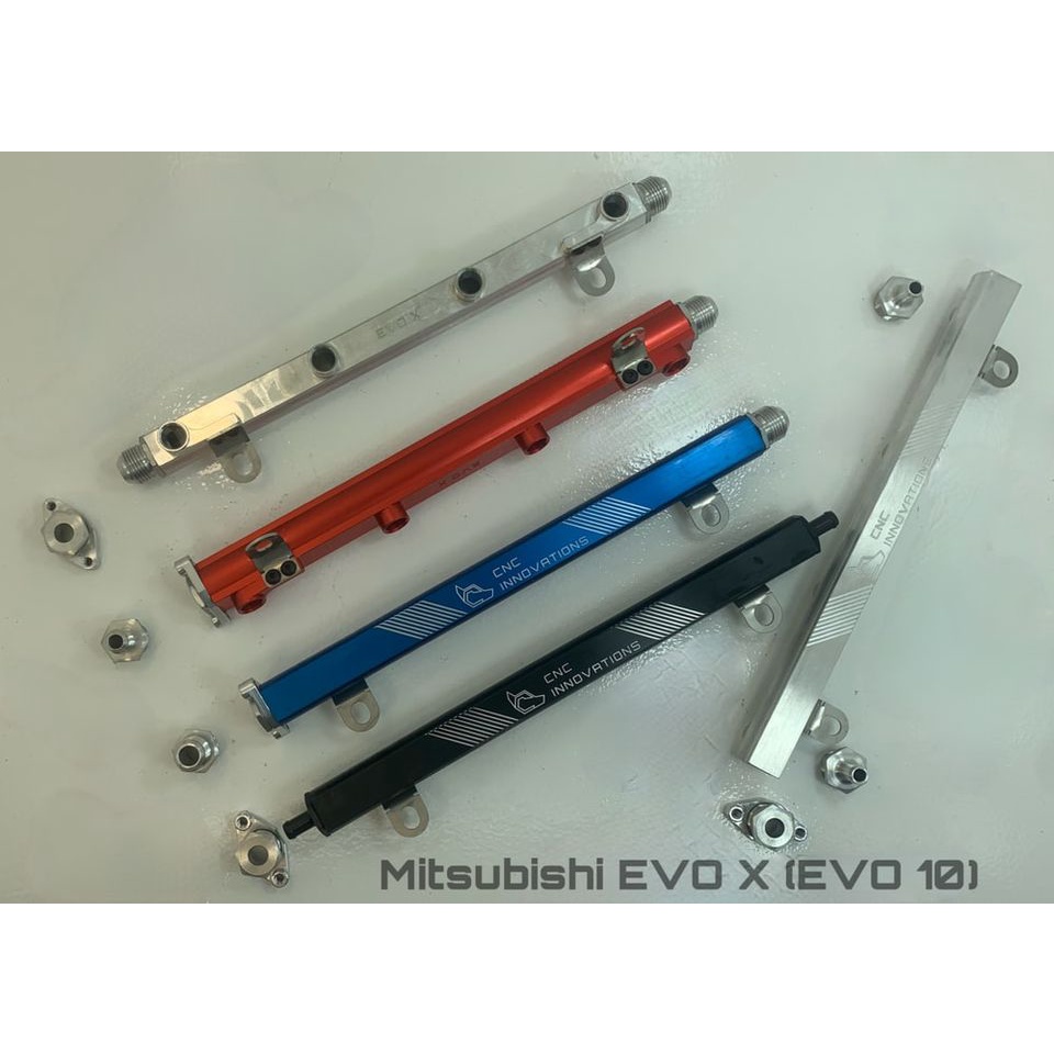 DeatschWerks Mitsubishi Evo 10 Fuel Rails main image 1
