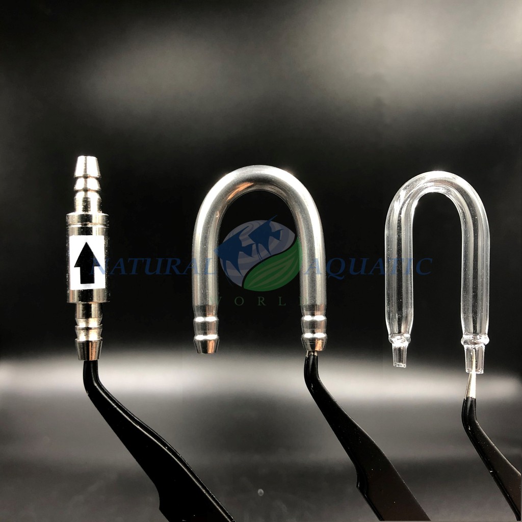 thumbnail image 2 of Aquarium CO2 System U-Shaped Glass Tube Diffuser With Check Valve - DIY Accessory 2 of 6