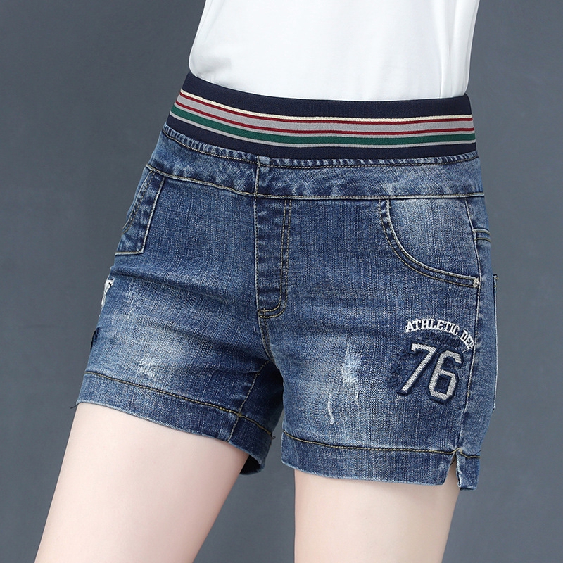 Ladies jeans short pant online