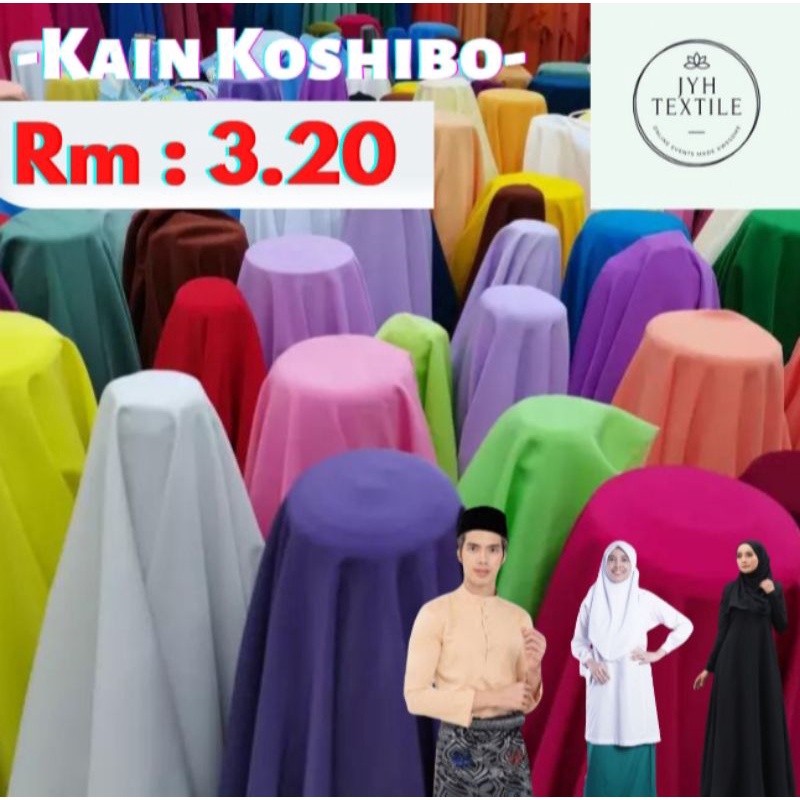 🔥Hot Product [Kain Koshibo High Quality] JYH Textiles | 🔥Leran 45 ...