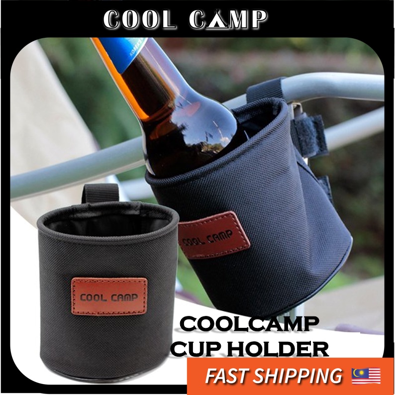 COOLCAMP Cup holder for attaching camping chair camping CoolCamp