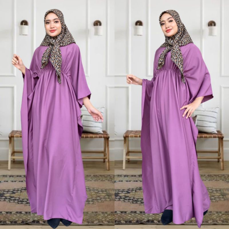 Dress Kaftan Viral (GETAH PINGGANG) | Shopee Malaysia