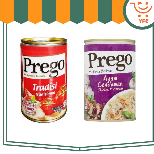 Prego pasta sauce 290g - 300g