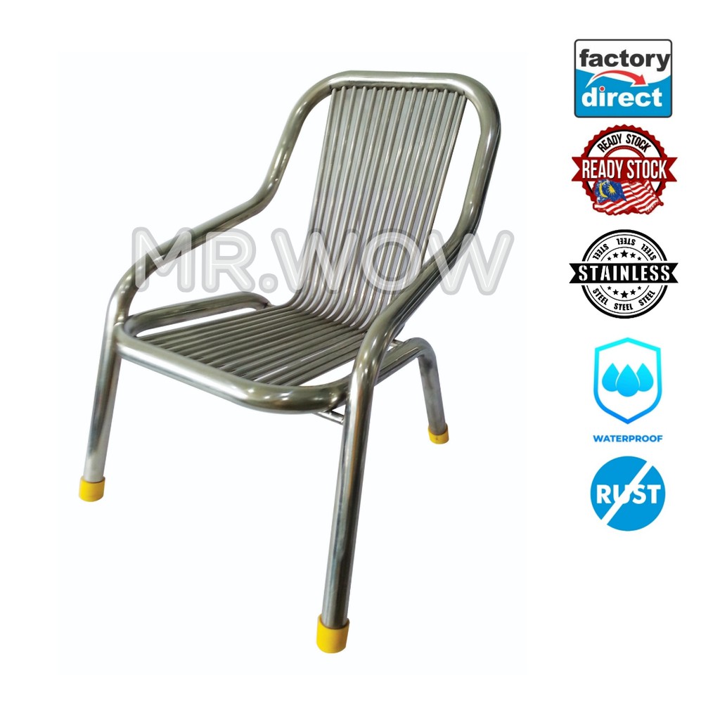 Stainless steel deals beach chair