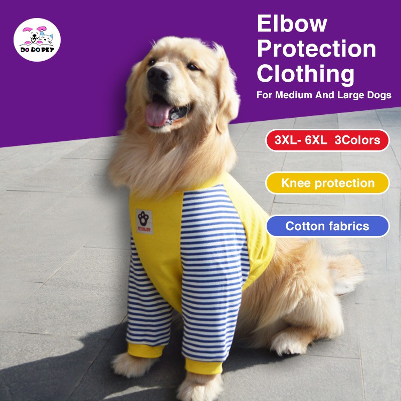 DODO Pet Clothes Elbow Pads for Medium and Large Dogs Elbow Pads Spring