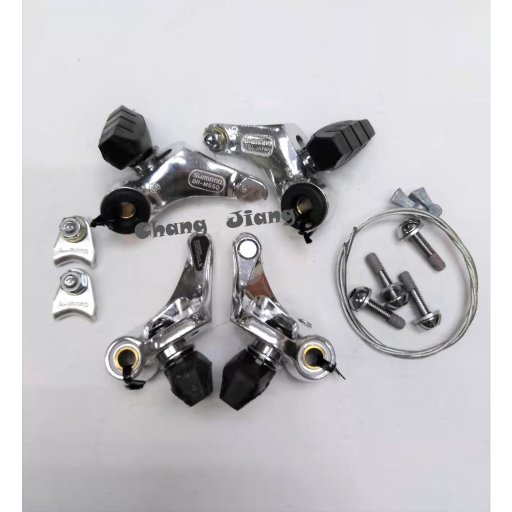 thumbnail image 2 of NOS Cantilever Brake Pads For Shimano DEORE LX BR-M550 & M454 – Threaded Post Type (Pair) 2 of 3
