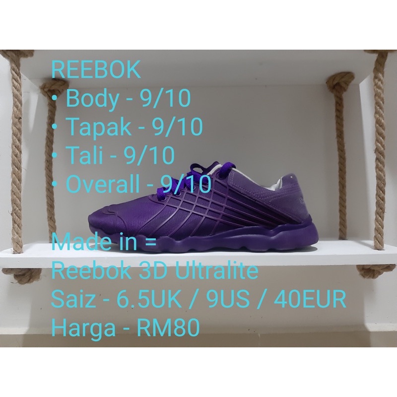 REEBOK original shoes kasut bundle Shopee Malaysia