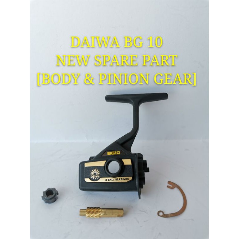 DAIWA BG 10 NEW SPARE PARTS FOR BODY AND PINION GEAR [ORIGINAL