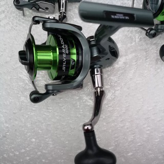 MR.T】 Long Cast Spinning Reel murah HB500-7000 5.2:1 Stainless Steel Mesin  Pancing Metal Spool 10KG Max Drag Reel