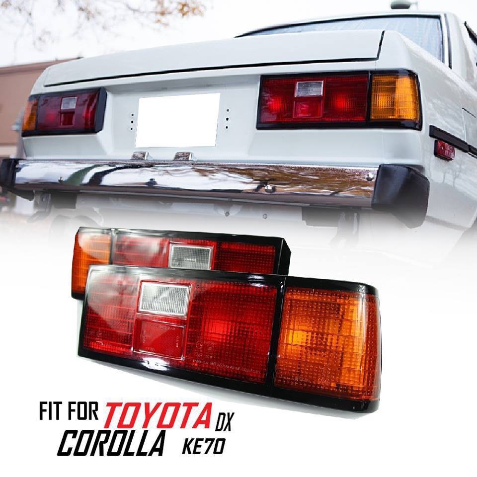 New Toyota Corolla KE70 GL Tail Lamp Without Socket | Shopee Malaysia