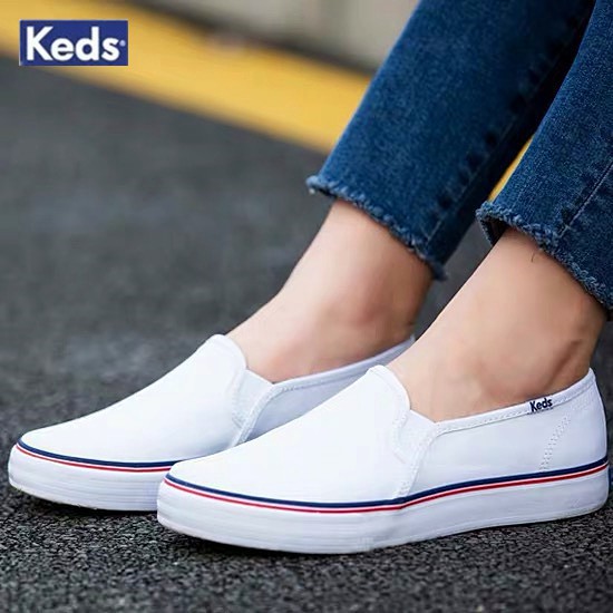 Keds white canvas womens shoes best sale