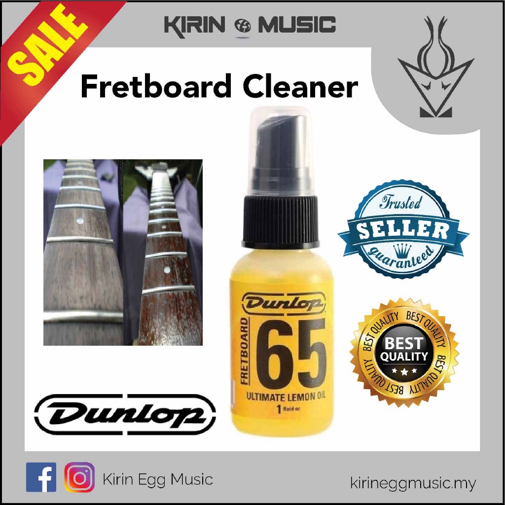 Jim Dunlop 6551J Ultimate Lemon Oil for Guitar Fretboard (1oz
