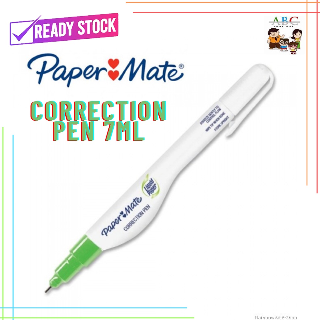 ( READY STOCK ) PAPER MATE CORRECTION PEN 7ML Shopee Malaysia