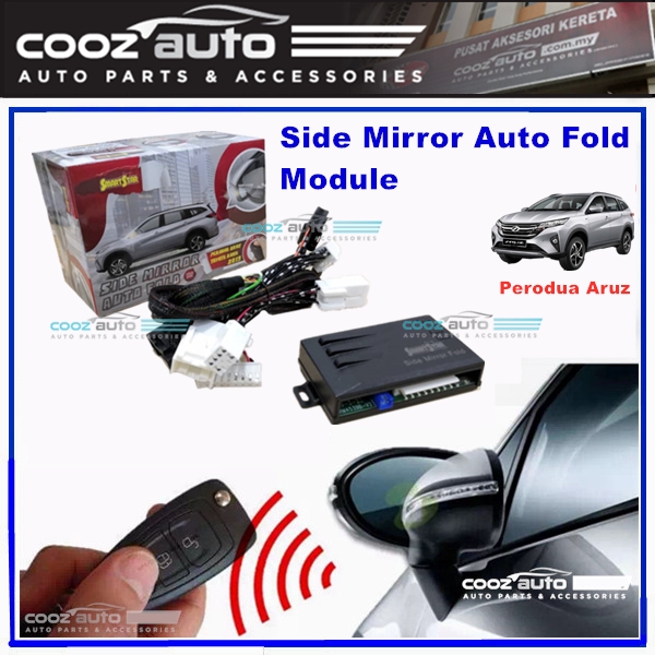 Perodua Aruz Side Mirror Auto Fold Folding Controller Module Shopee