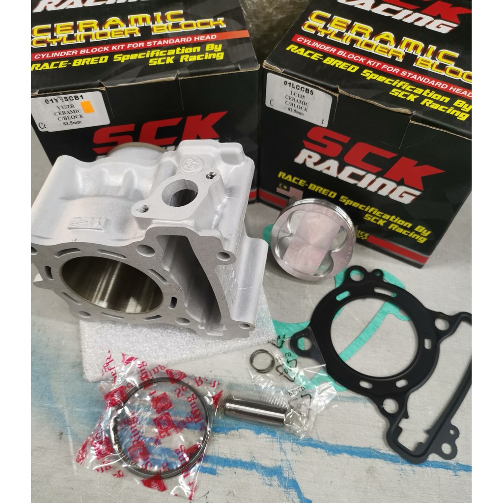 SCK LC135 / Y15ZR FZ150 63.5MM SCK RACING BLOCK KIT SET | Shopee Malaysia