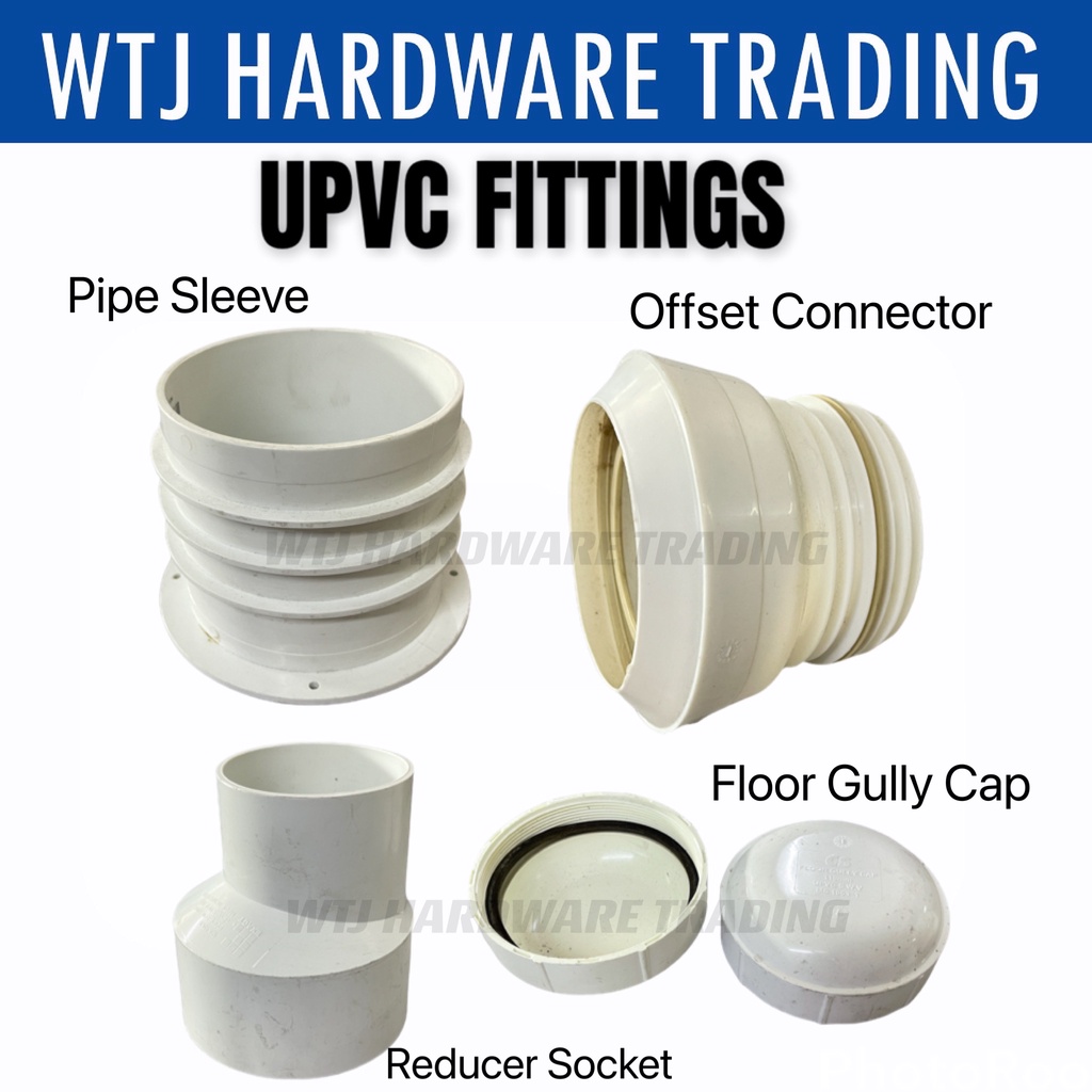 Upvc Fittings Pipe Sleeve Offset Connector Floor Gully Cap