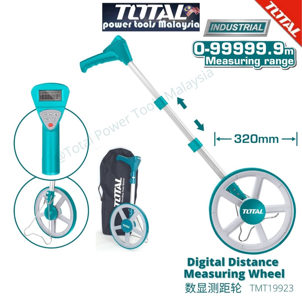 Total tools measuring deals wheel