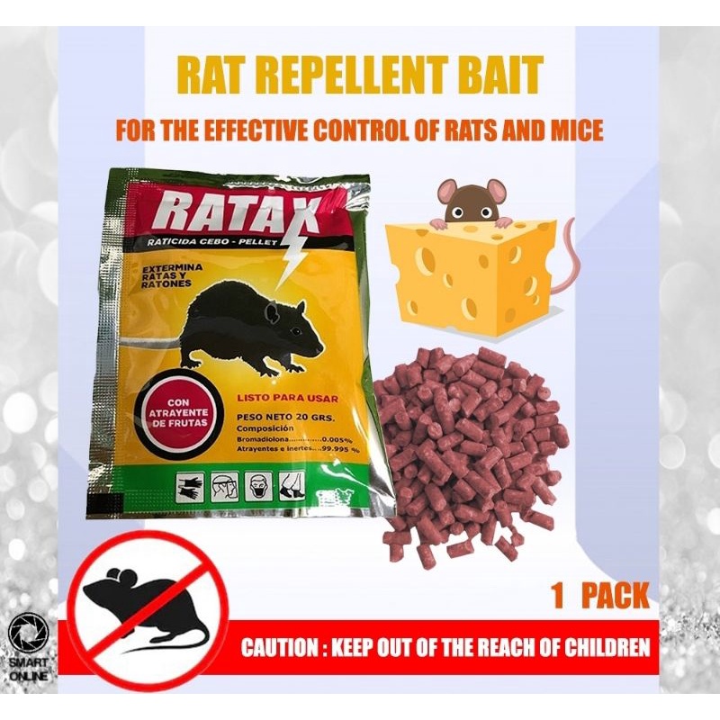 Rat Repellent Insect Repellent Bait Tikut Rat Poison Pest Control ...