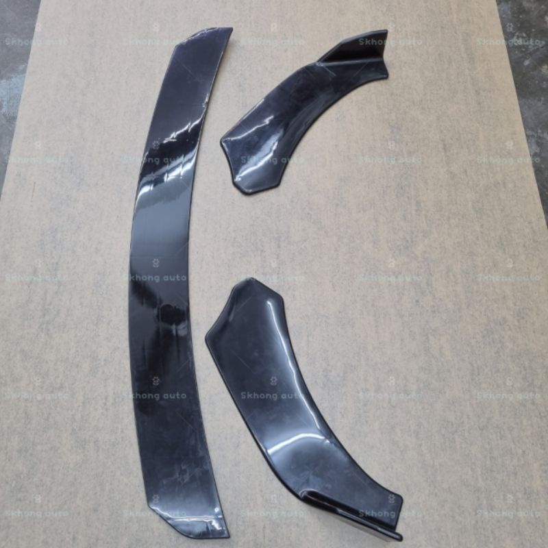 LIPS Universal FRONT BUMPER DIFFUSER Lip Can Fit All Car WIRA SAGA ...