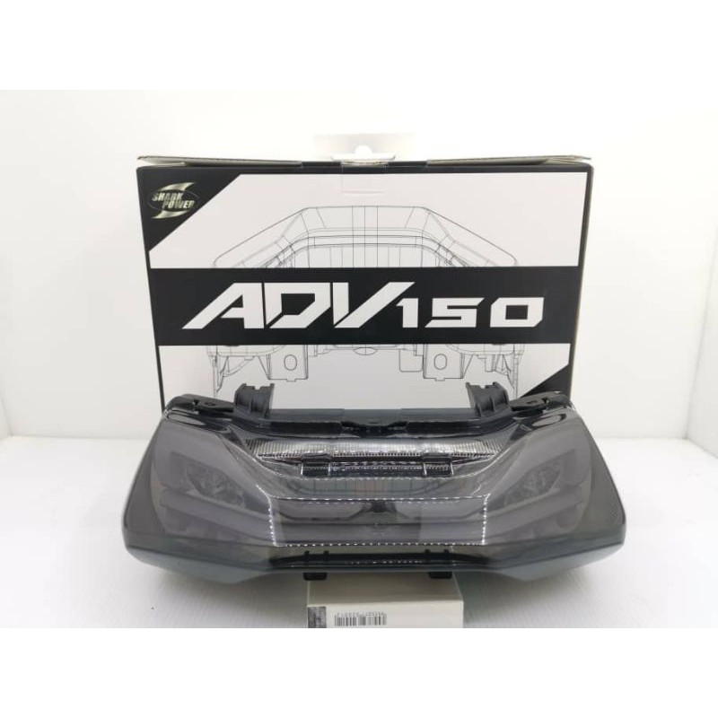 HONDA ADV 150 SMOKE RAINBOW LED TAIL LAMP | Shopee Malaysia