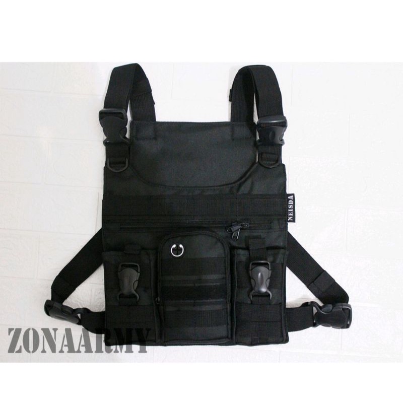 Tactical chest bag online shopee