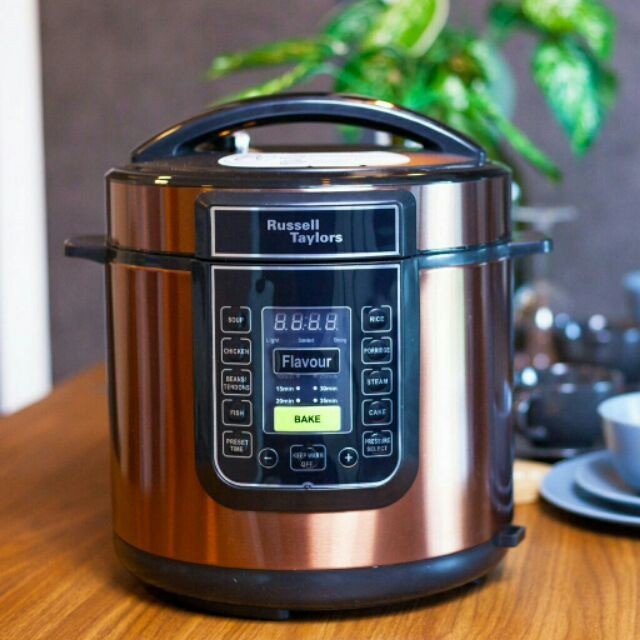 Russell Taylors 6L Dual Pot Pressure Cooker PC 60 2 pots steam rice cooker 4.9 Shopee Malaysia