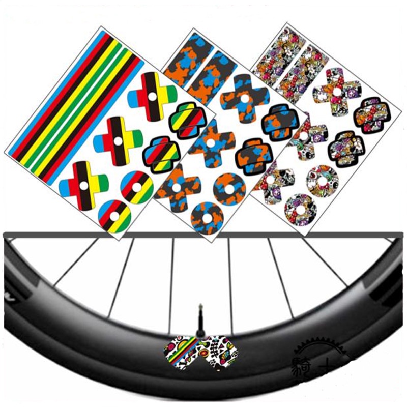 1Set Bicycle Decoration Stickers Front Fork Tube Caps Cover Road MTB ...