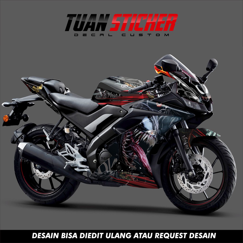 Sticker striping Decal Yamaha R15 V3, Sticker Decal R15 V3, Sticker R15 ...