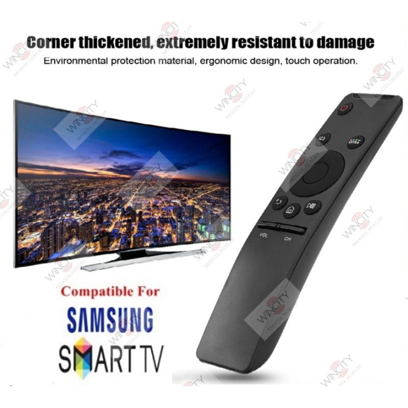 alat kawalan jauh WSS Samsung Replacement Curved QLED 4K UHD Smart TV