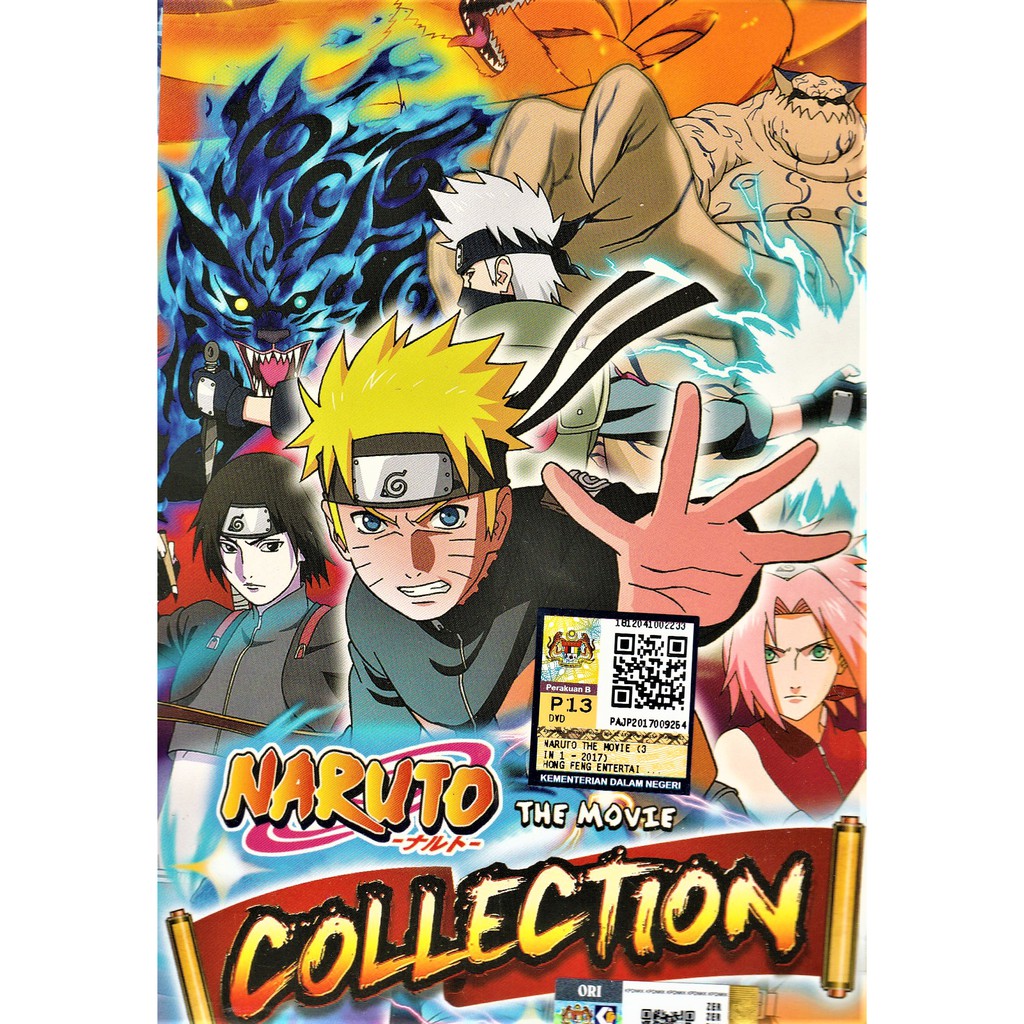 NARUTO 11 MOVIE COLLECTION ANIME DVD | Shopee Malaysia