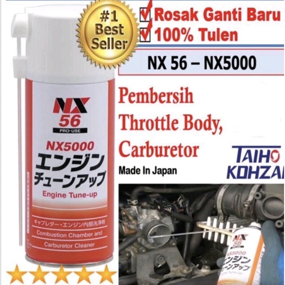 NX56 NX5000 Carb Cleaner Throttle Body Carburetor Cleaner (240mL) for Proton/Perodua/Toyota