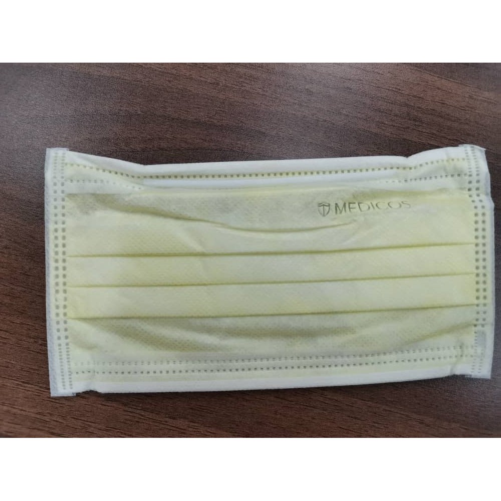 [STOCK CLEARANCE] Medicos 4 ply Surgical Face Mask 50 pieces （Earloop)
