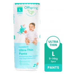 Offspring Ultra-Thin Baby Diapers (L size Pants) | Shopee Malaysia