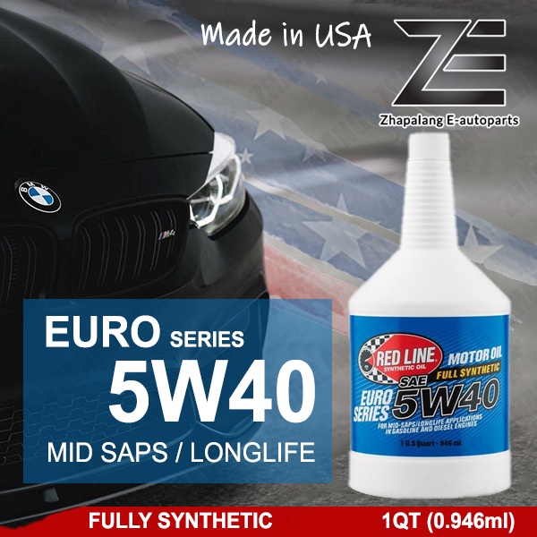 Red Line Professional Series Euro 5W40 Motor Oil - 5 Quart main image 1
