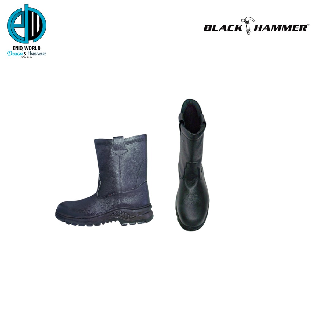 Black Hammer Safety Shoe BH2334 High Cut Shopee Malaysia