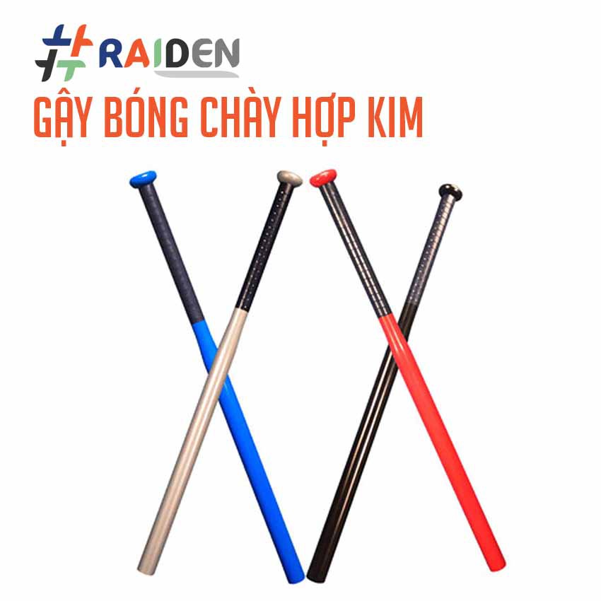 Solid Alloy Baseball Bat 72cm Raiden Metal Baseball Bat With AntiRust Paint, With Carrying