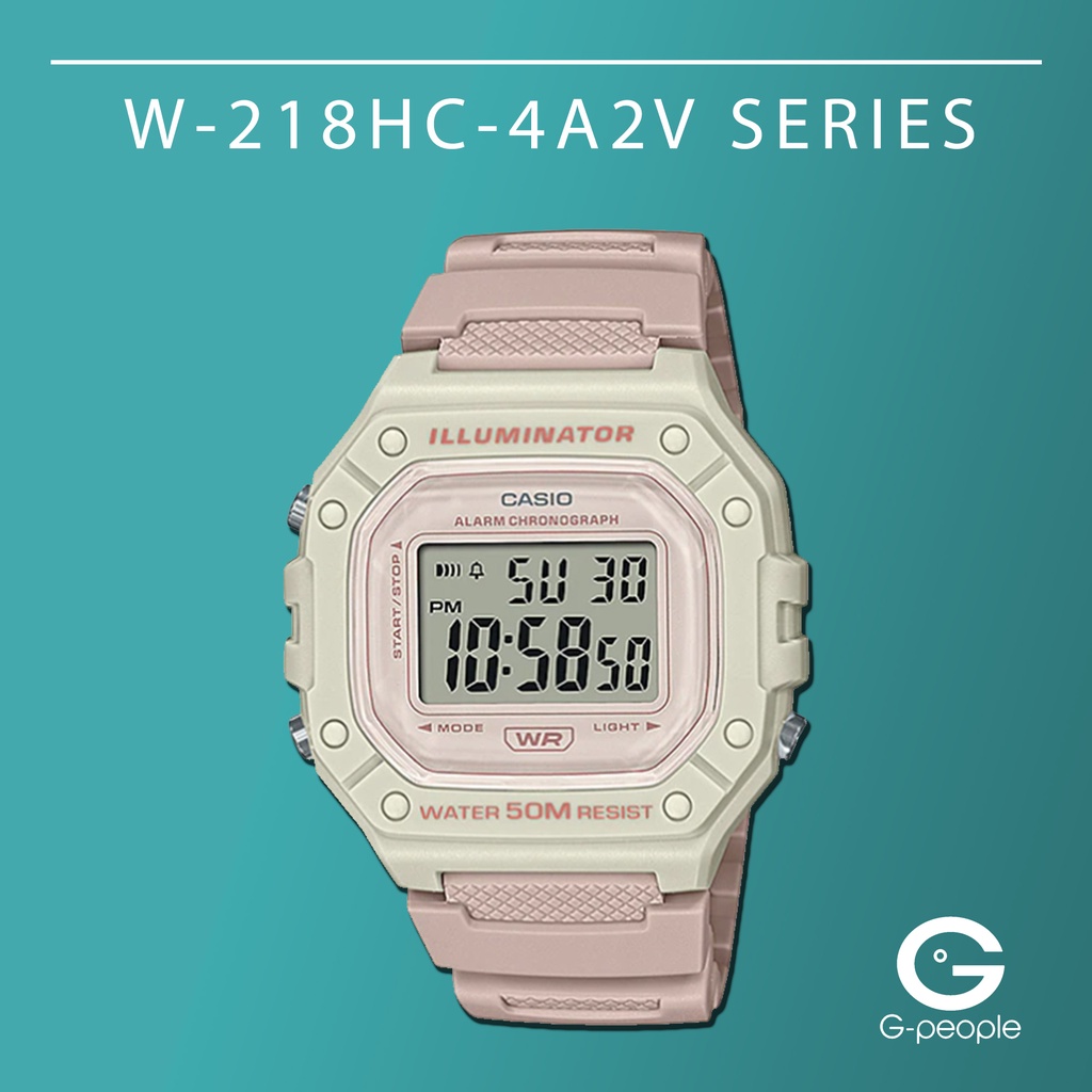 CASIO W218HC4A2V / W218HC4A2 / W218HC DIGITAL WATCH 100 ORIGINAL