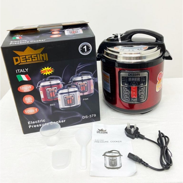DESSINI 6L / 8L Electric Pressure Cooker Rice Cooker Presure