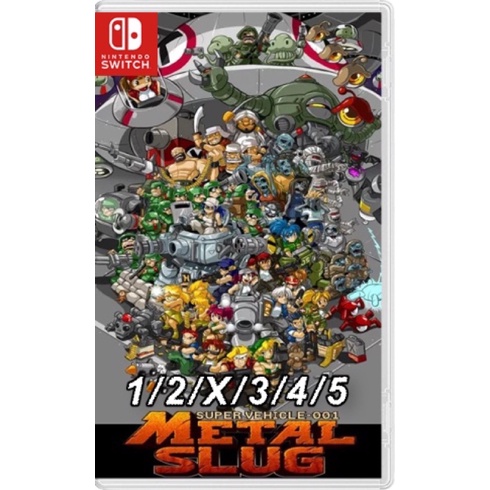 Metal slug nintendo clearance switch