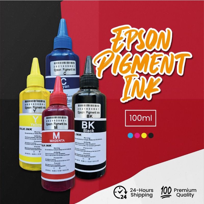 Pigment Ink - For Heat Transfer Paper / Sticker / Art Card / Art Paper ...