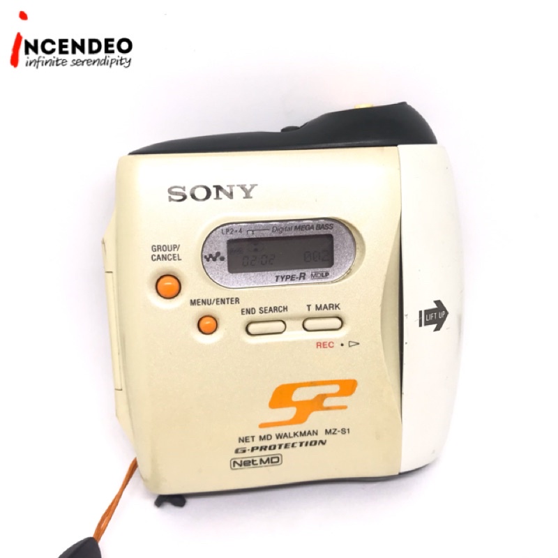 SONY Sport S2 NetMD Walkman Mini Disc Player MZS1 Shopee Malaysia