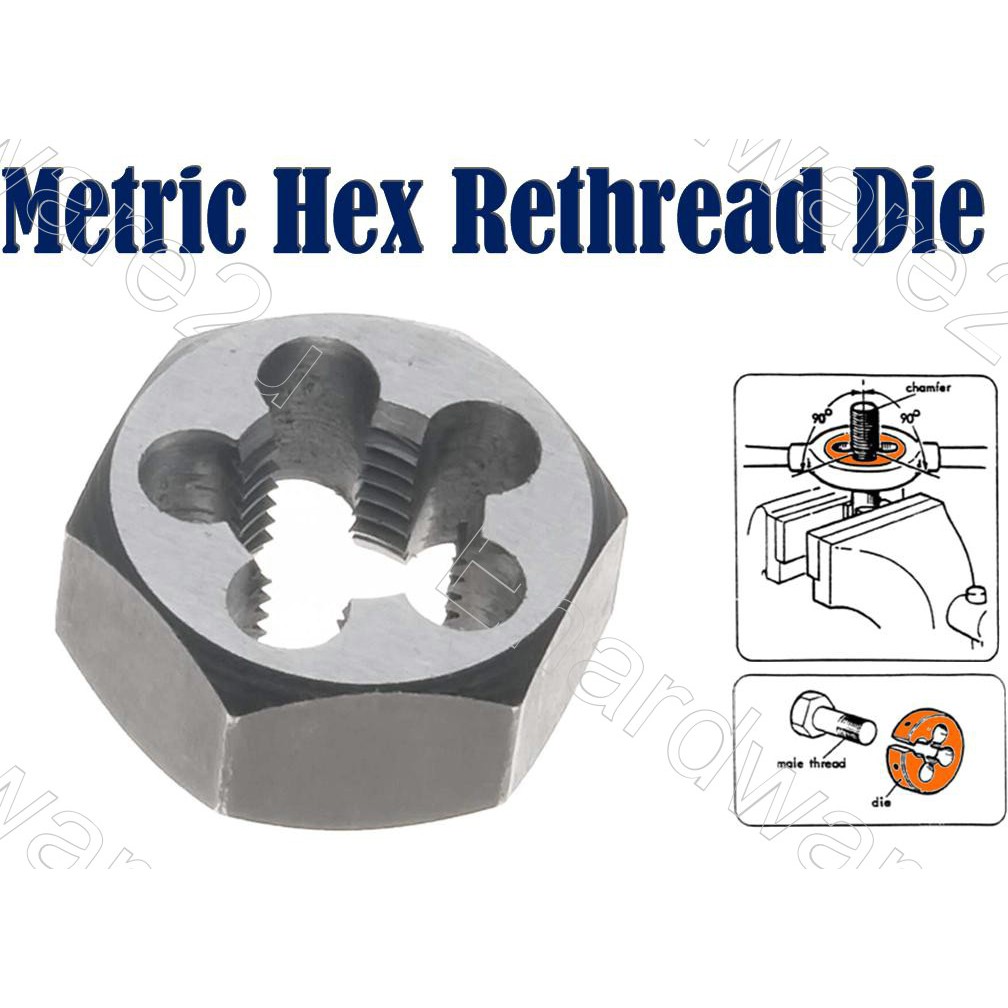 Thread Tools Work - Hex Rethreading Die (HD-M) | Shopee Malaysia