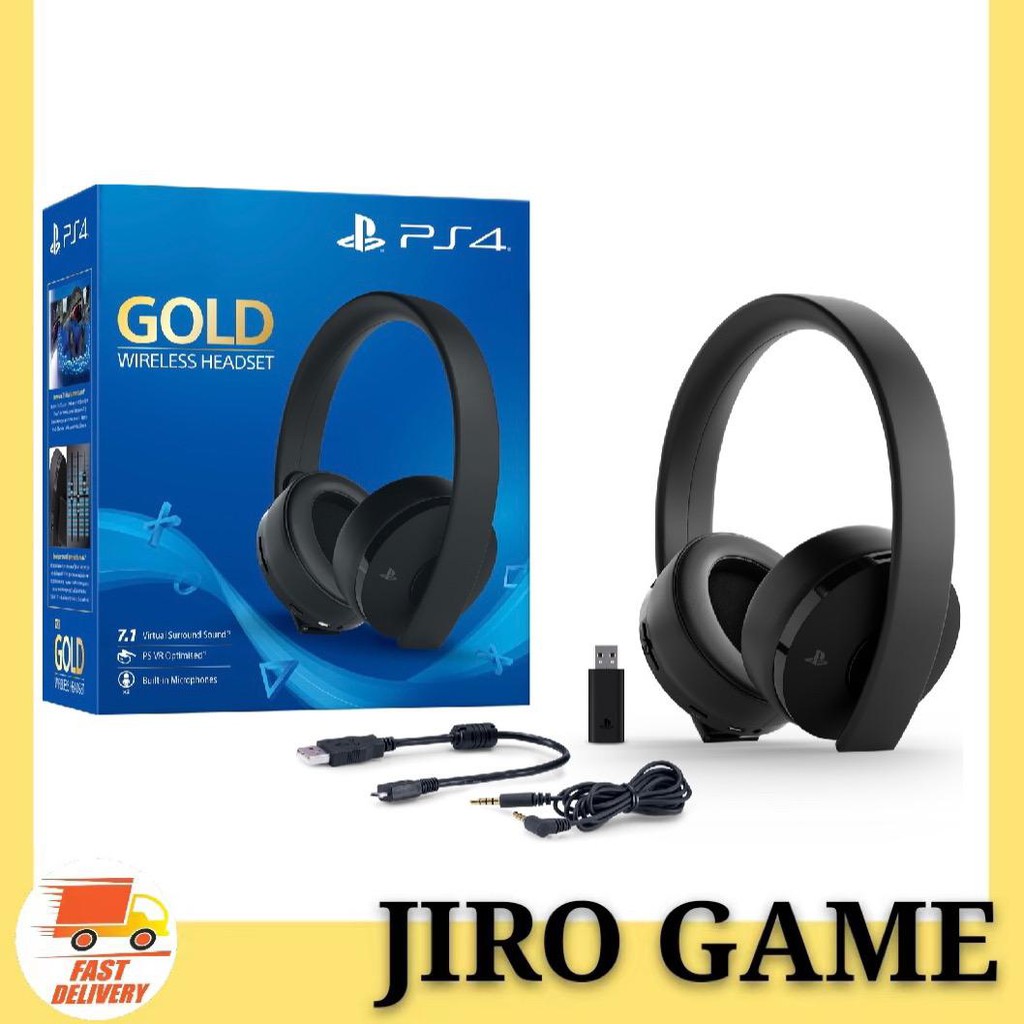 Playstation gold shop headset 7.1