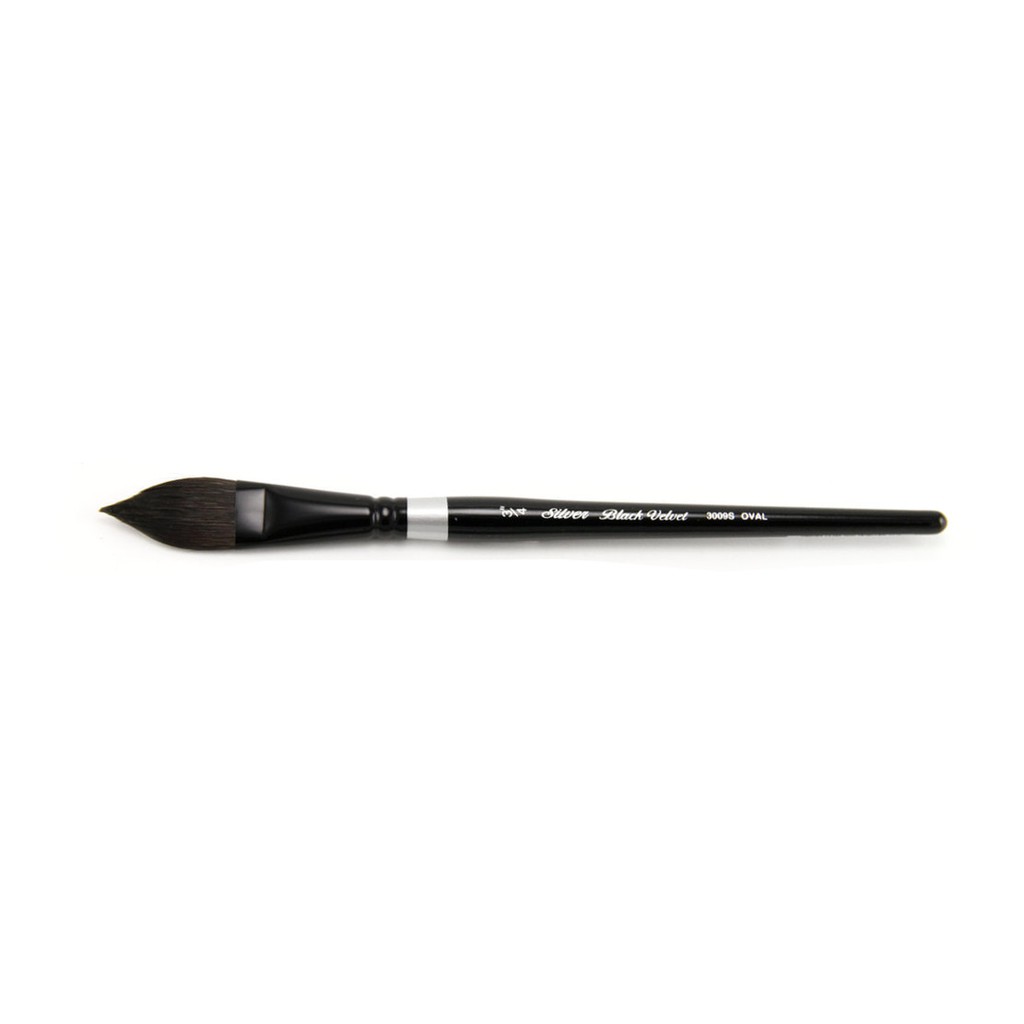 Silverbrush Blackvelvet Squirrel & Risslon Watercolor Brush 3009s