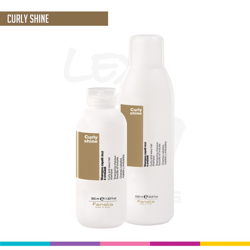 (READY STOCK)FANOLA Curly Shine & Wavy Hair Shampoo (MADE IN ITALY