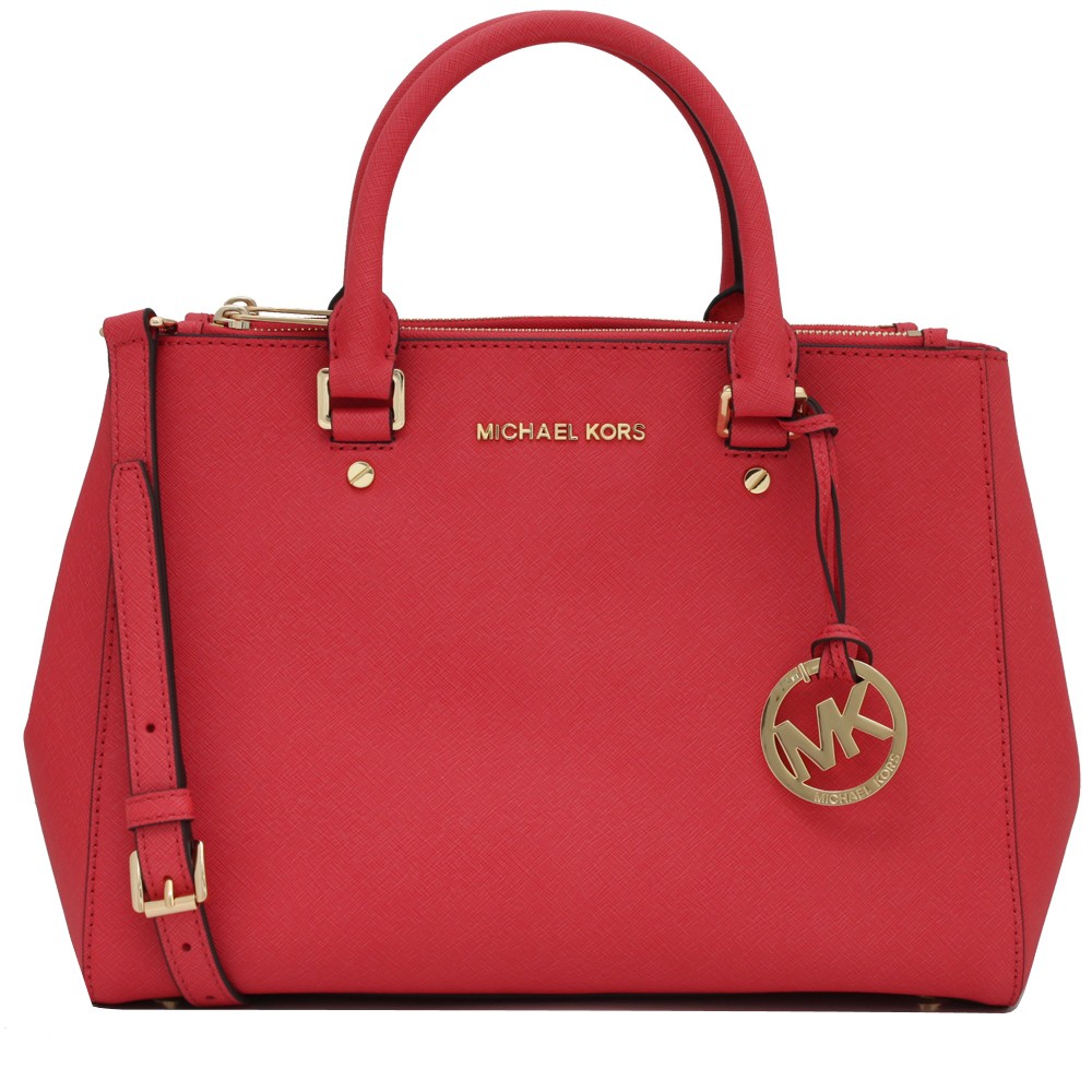 Michael michael kors sutton medium saffiano leather satchel deals