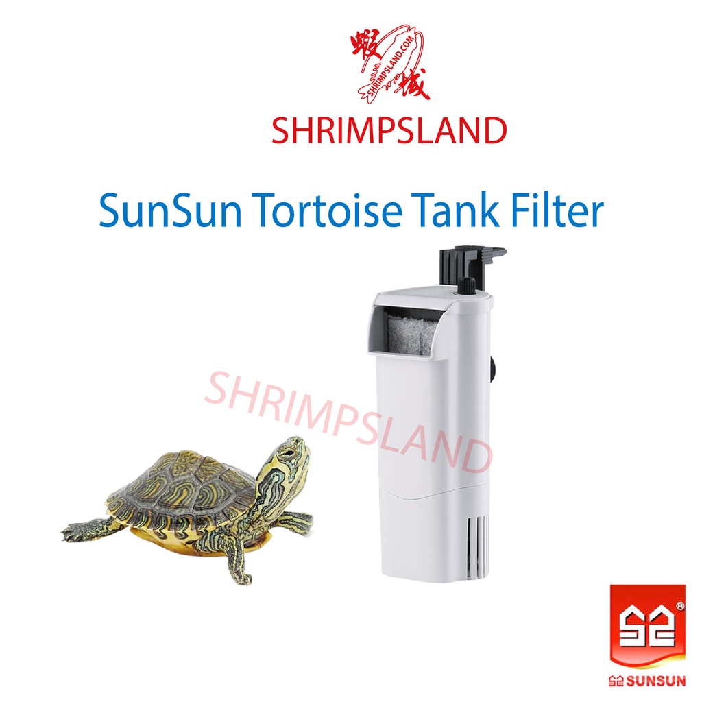 [SHRIMPSLAND] Aquarium SunSun HN-011 Turtle Tortoise Low Water Level ...