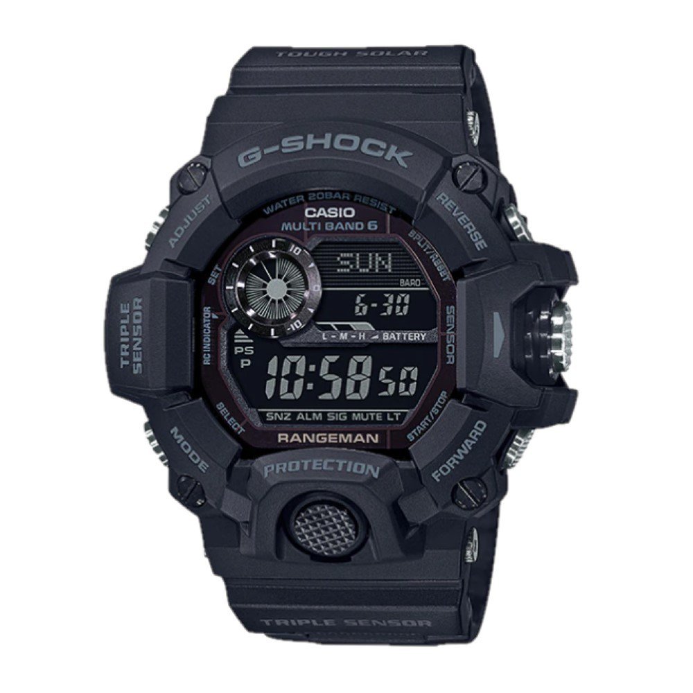 100% Casio G-Shock Range Man Blackout GW-9400-1B | Shopee Malaysia