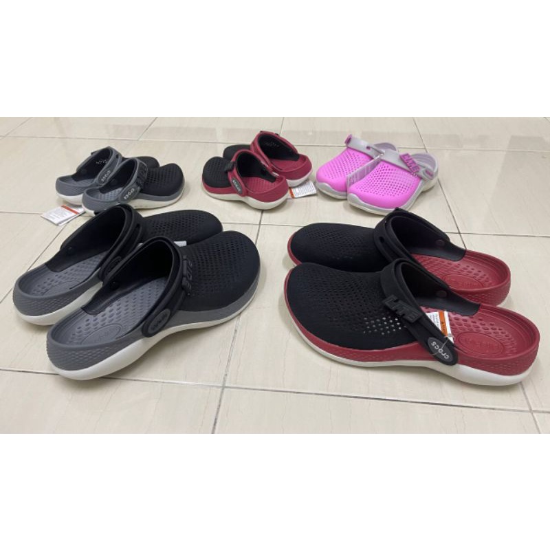 Crocs LITERIDE 360 Men Original (RED) | Shopee Malaysia